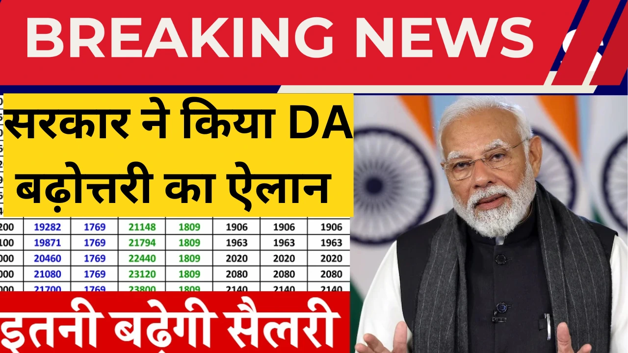 DA hike latest news updates