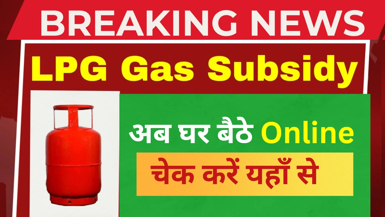 LPG gas subsidy