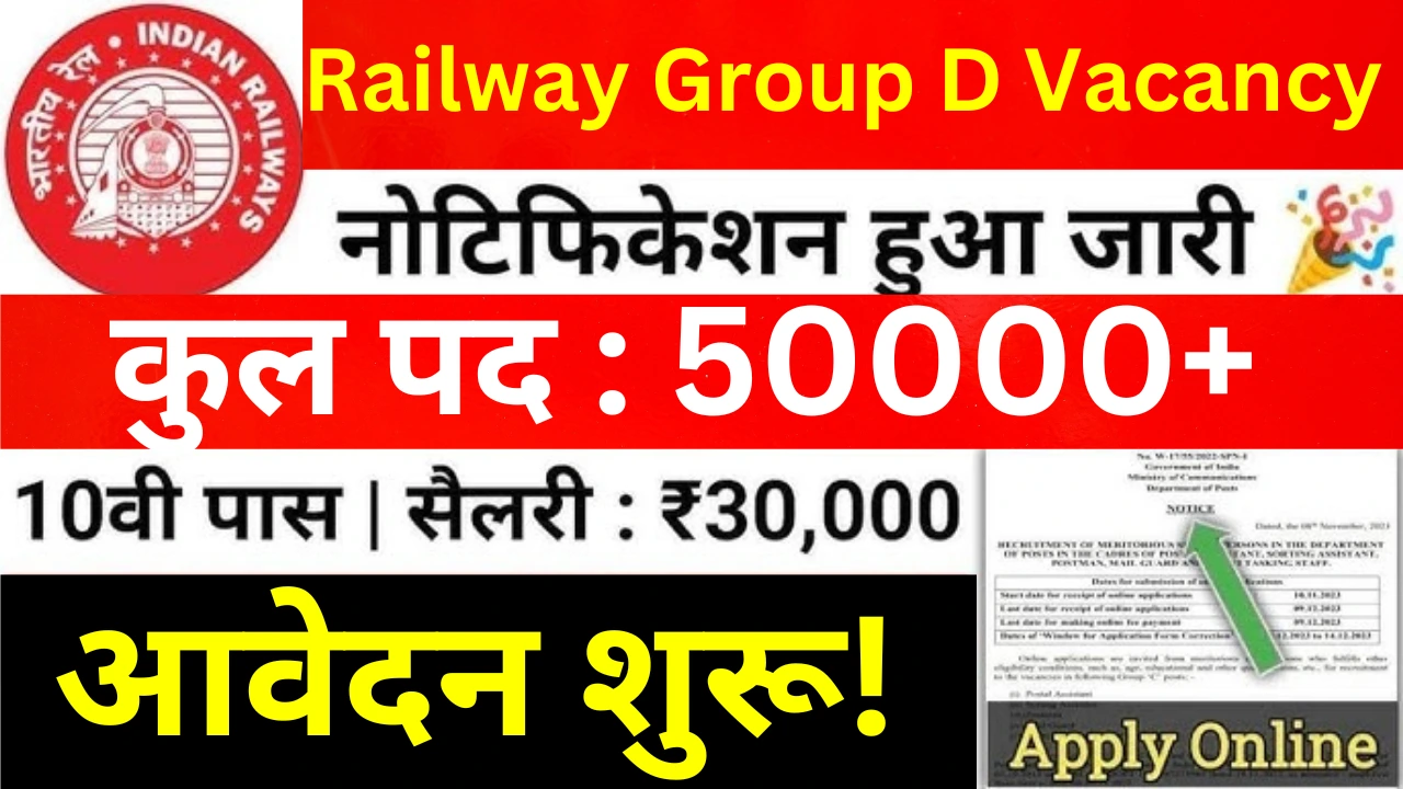 Railway Group D Vacancy