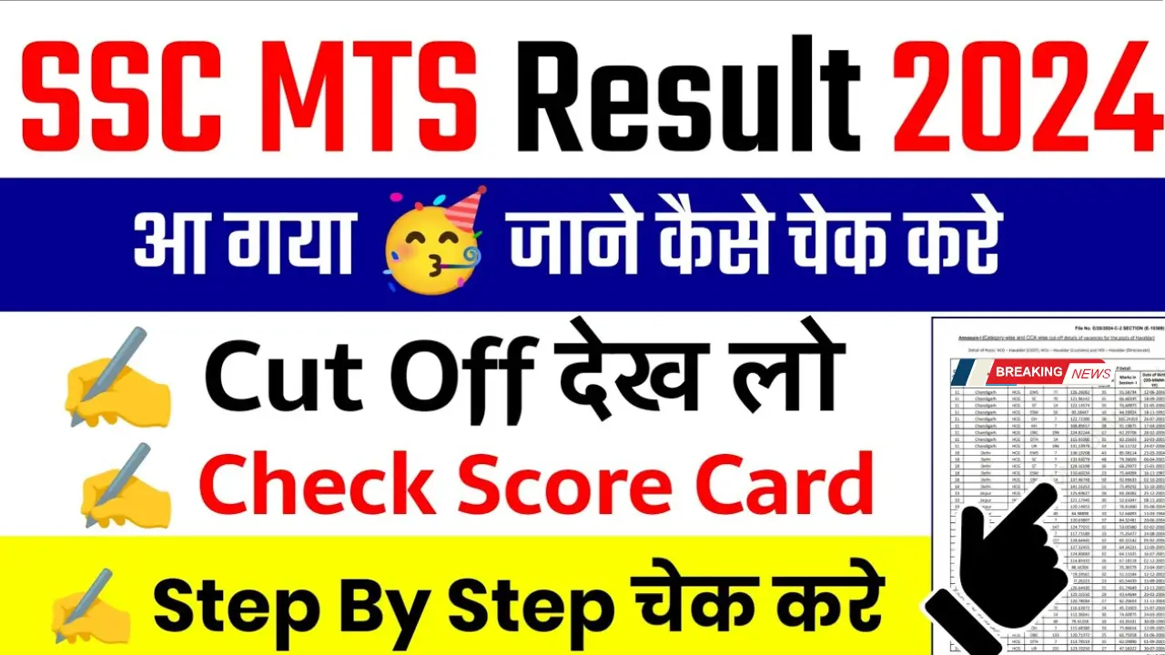 SSC MTS Result