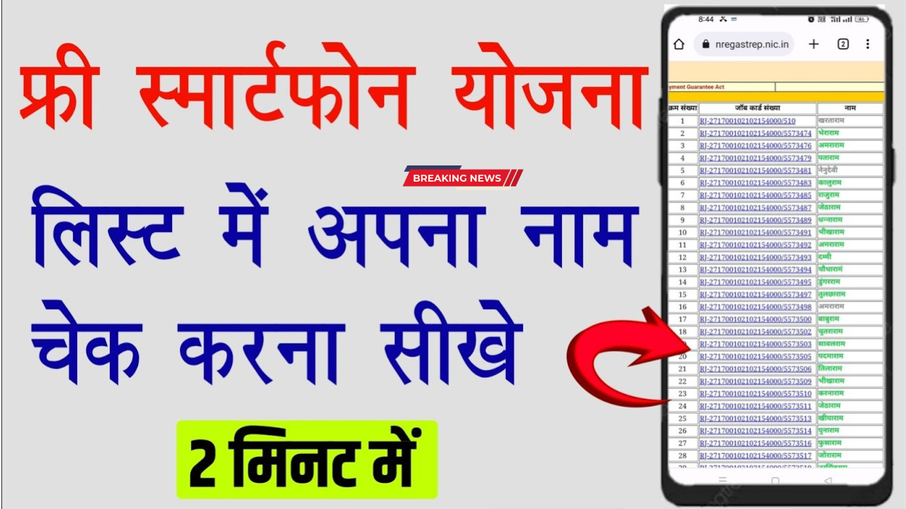 UP Free Smartphone Yojana Online Apply