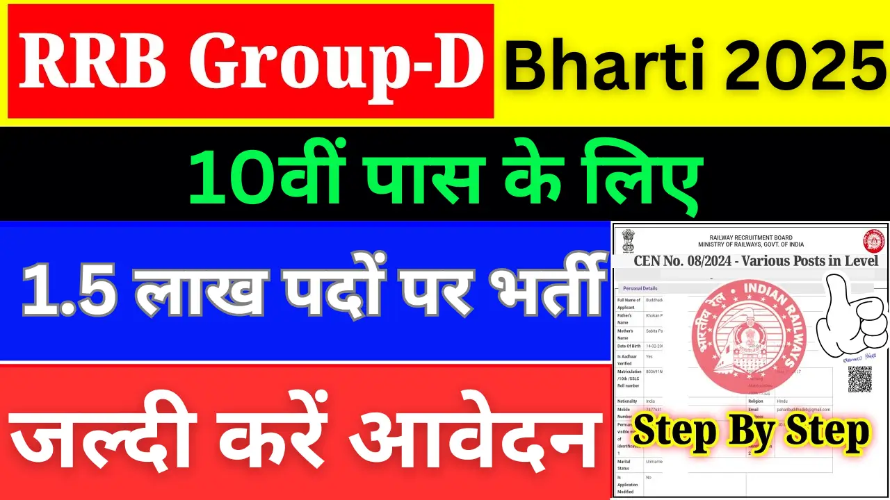 RRB Group D Recruitment 2025