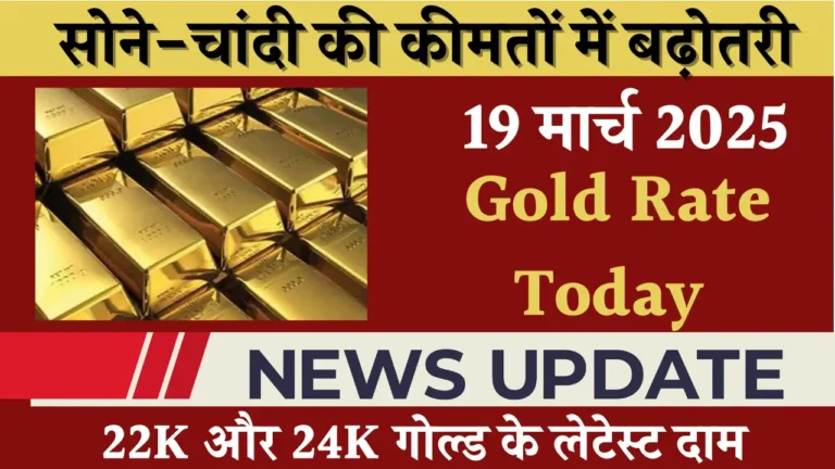 Gold and Silver Rate Today