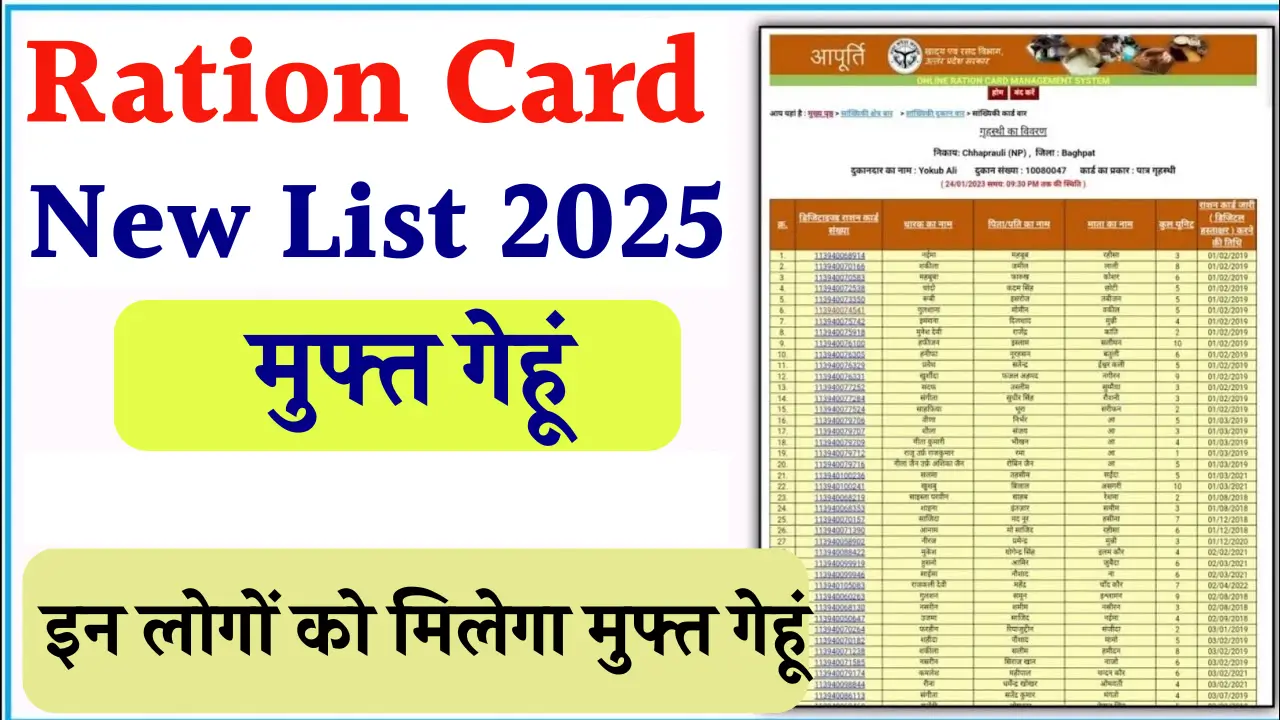 Ration Card Gramin List