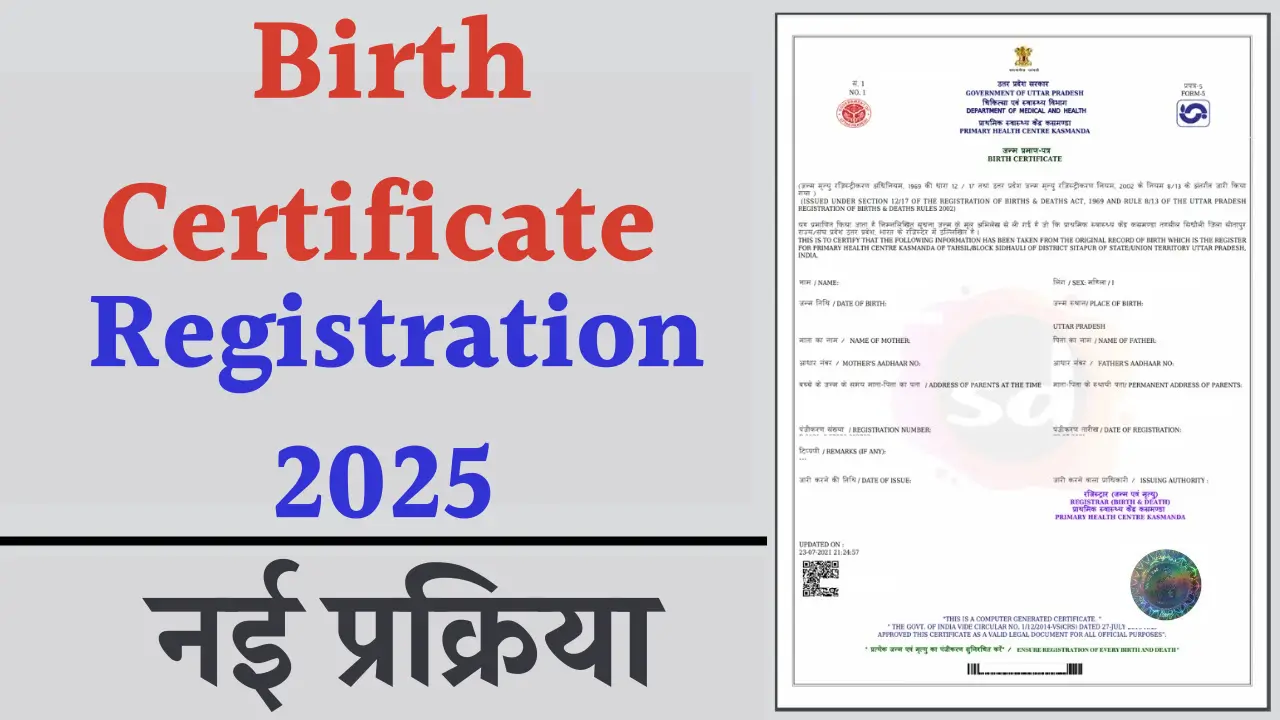 Birth Certificate Registration 2025