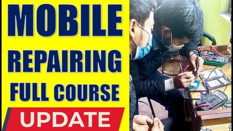 Mobile repairing course