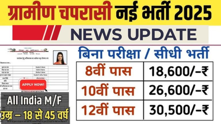 Chaprasi Vacancy