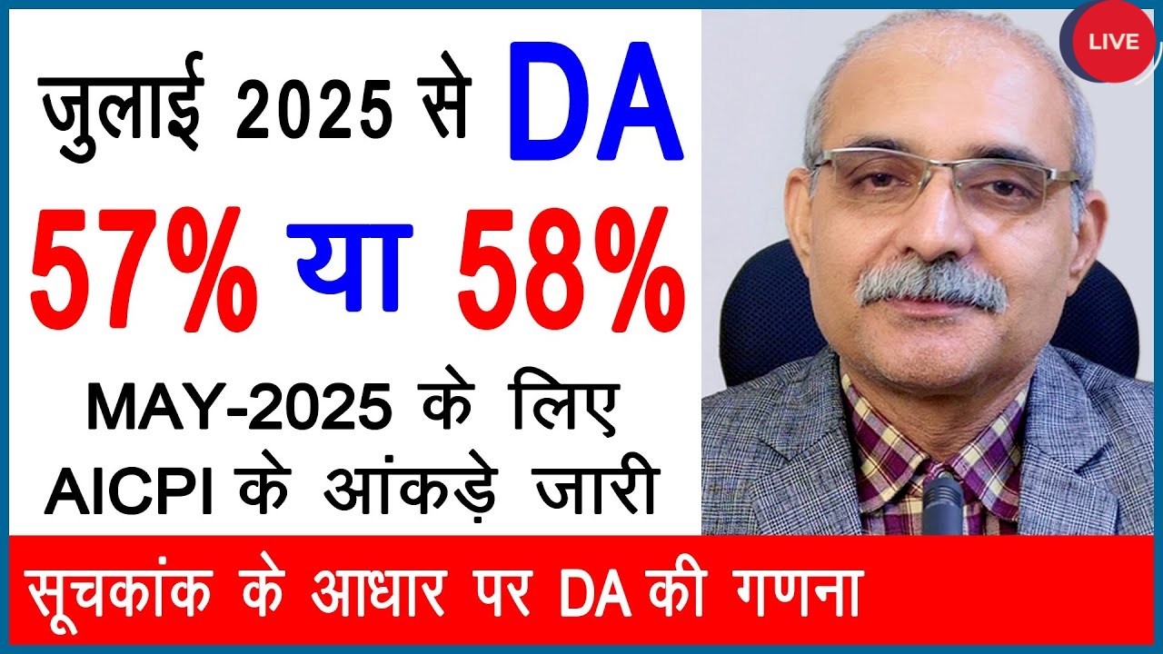 Salary Boost With DA Hike 2025